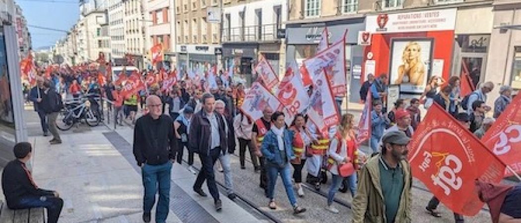 Brest 6 juin 2023 : la mobilisation est en baisse mais la colère toujours présente