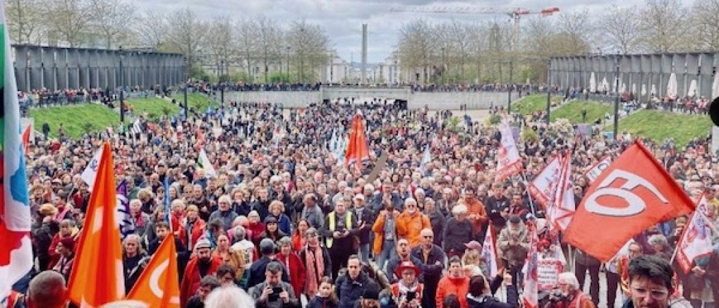 Brest : le défilé du 1er mai a réuni des dizaines de milliers de personnes