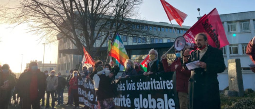 Brest : manifestation unitaire contre la loi Sécurité globale